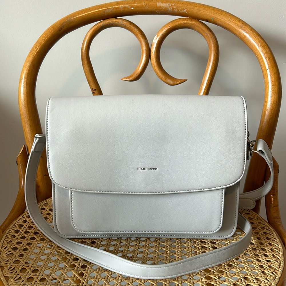 Pixie Mood Blue Gray Crossbody Bag